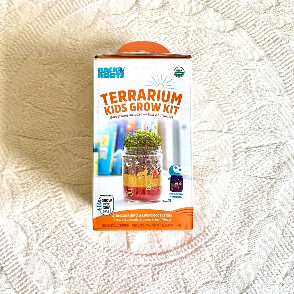 NWT Kids Terrarium Grow Kit